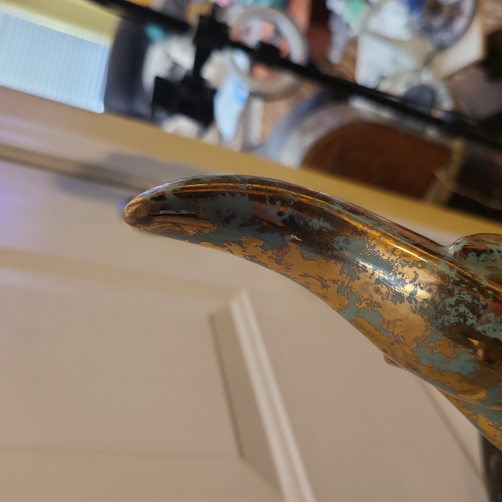 Mid-Century Modern Ceramic Impala/ Deer 11" - Picture 10 of 10